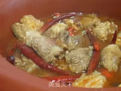 Make Spicy lamb fans step 7