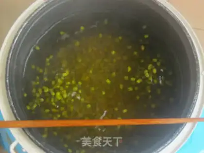 Make Green bean sugar step 1