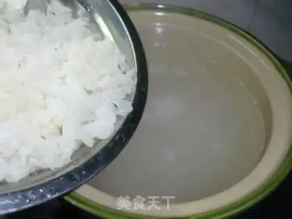 Make Silver-eared potato porridge step 5