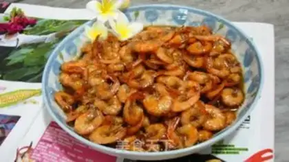 Make Honey shrimp step 1