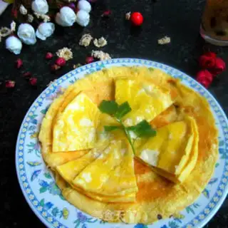 Make E.P.P. Fried omelet step 4