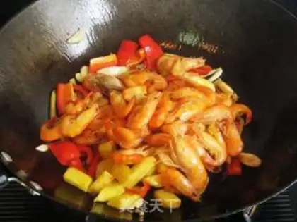 Make Pond shrimp step 11