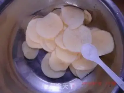 Make Baked potato chips step 2