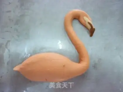 Make Flamingos step 4