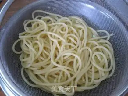Make Curry pasta step 1