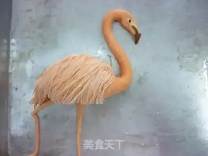 Make Flamingos step 7