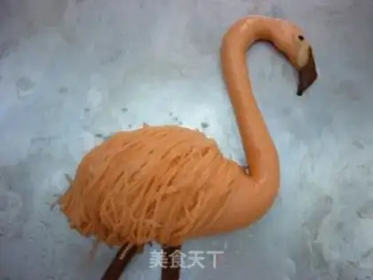 Make Flamingos step 9