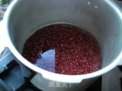 Make Homemade red bean sand step 1