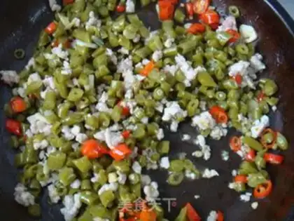 Make Sour bean corn and pasta step 7