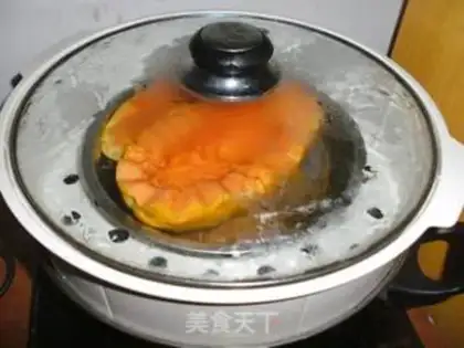 Make Milk papaya medicine step 3
