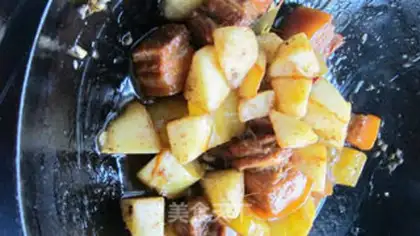 Make Sour potato stew step 15