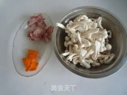 Make Weenie white mushrooms step 1