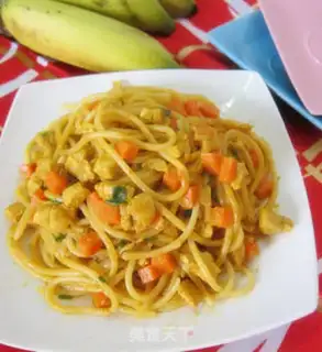 Make Curry pasta step 11