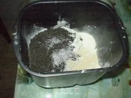 Make Black sesame rolls step 0