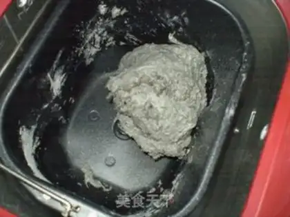 Make Black sesame rolls step 3