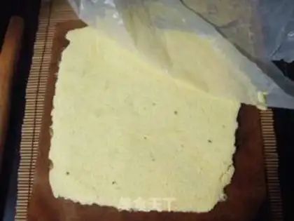 Make Water dripping tea cake rolls step 16