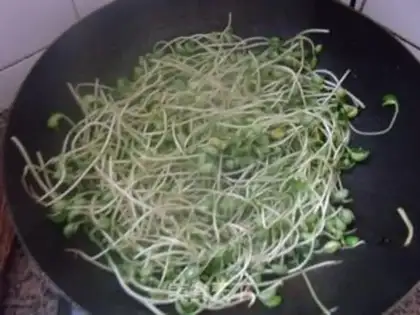 Make Clear the soybeans step 2