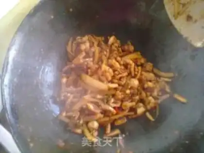 Make Hot squid step 4
