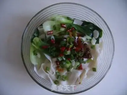 Make Oily noodles step 5