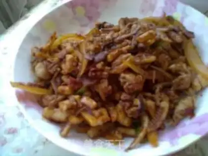Make Hot squid step 5