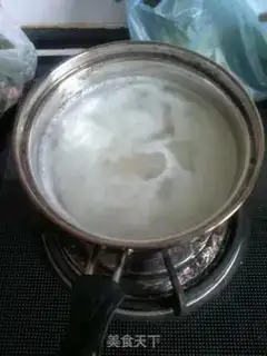 Make Peach ice cream step 4