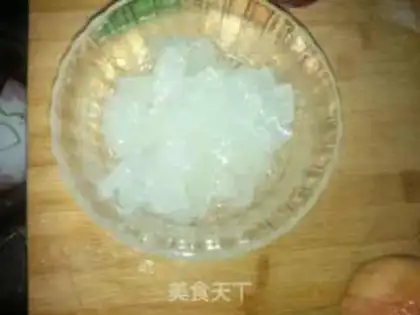 Make Peach ice cream step 5