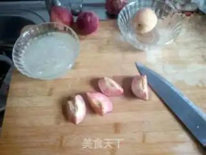 Make Peach ice cream step 6