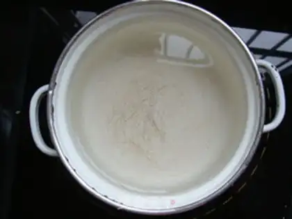Make Chicken and egg soup step 2