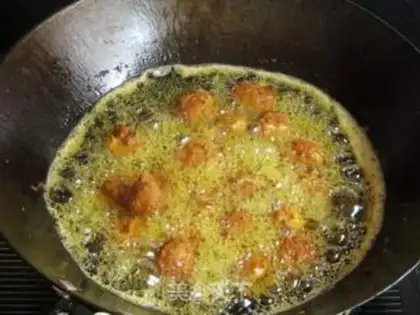 Make Egg meatballs step 7