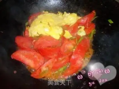 Make Tomato egg noodles step 6
