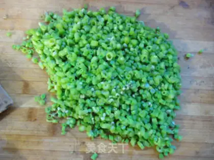 Make Soybeans pork pancake step 4