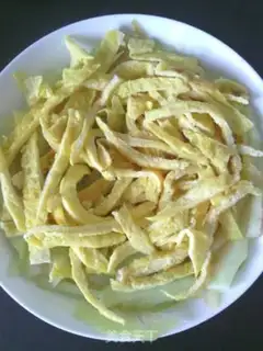 Make Watermelon with egg skin step 5