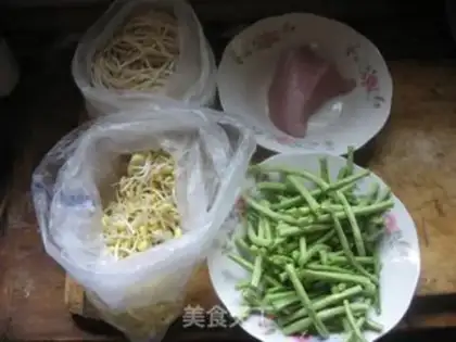 Make Bean bean noodle step 0