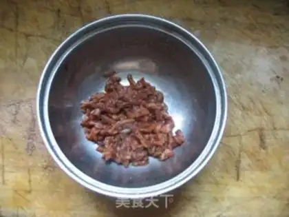 Make Bean bean noodle step 1