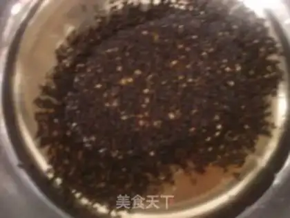 Make Egg sesame cake step 2