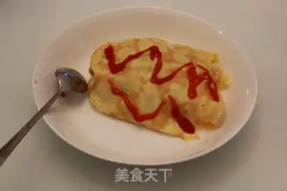 Make Egg bun step 5