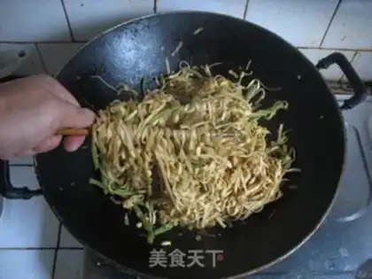 Make Bean bean noodle step 4