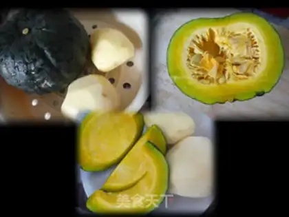 Make Potato-covered rice step 0