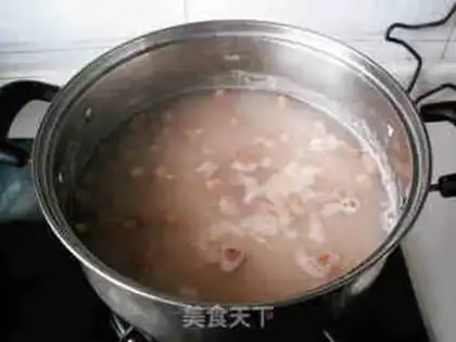 Make Peanut porridge step 3