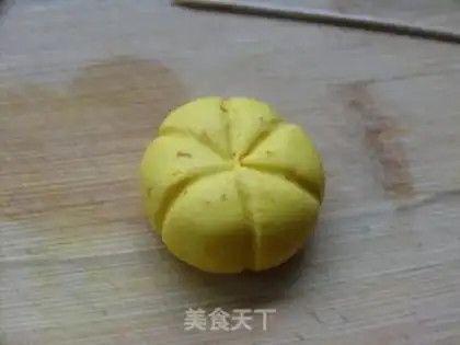 Make Peas mini pumpkin step 7