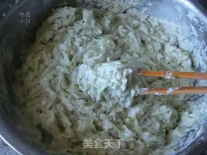 Make cucumber pasta step 4