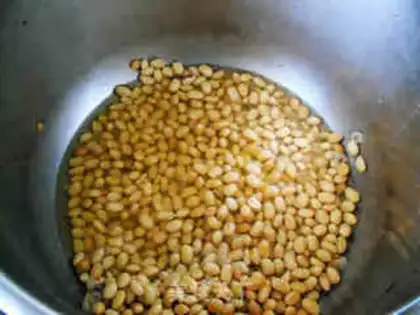 Make Homemade soybean step 0