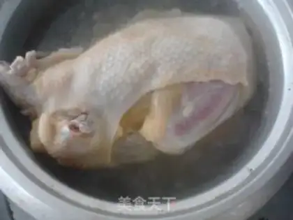 Make Guangdong White Crunch Chicken step 2