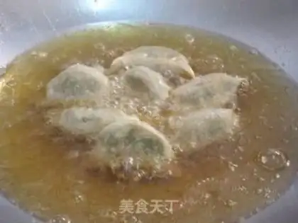 Make Triple-smelt fried dumplings step 12
