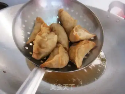Make Triple-smelt fried dumplings step 13