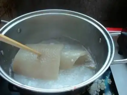 Make Lemon pig skin step 2