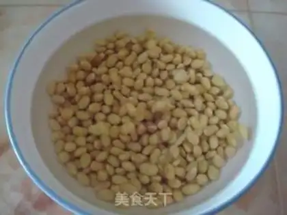 Make Sour soybeans step 1