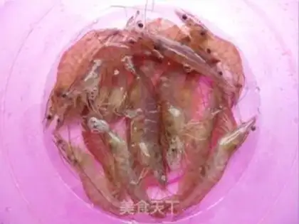 Make Shrimp oxen and congee step 1
