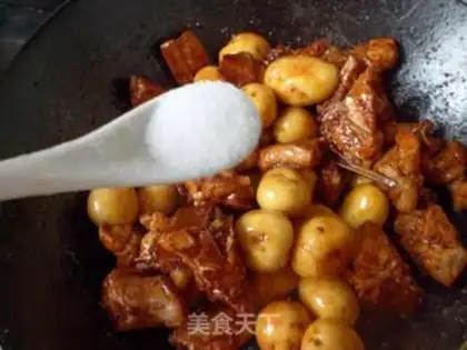 Make Potato burn ribs step 11