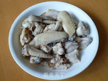 Make The mushroom chicken wings step 1